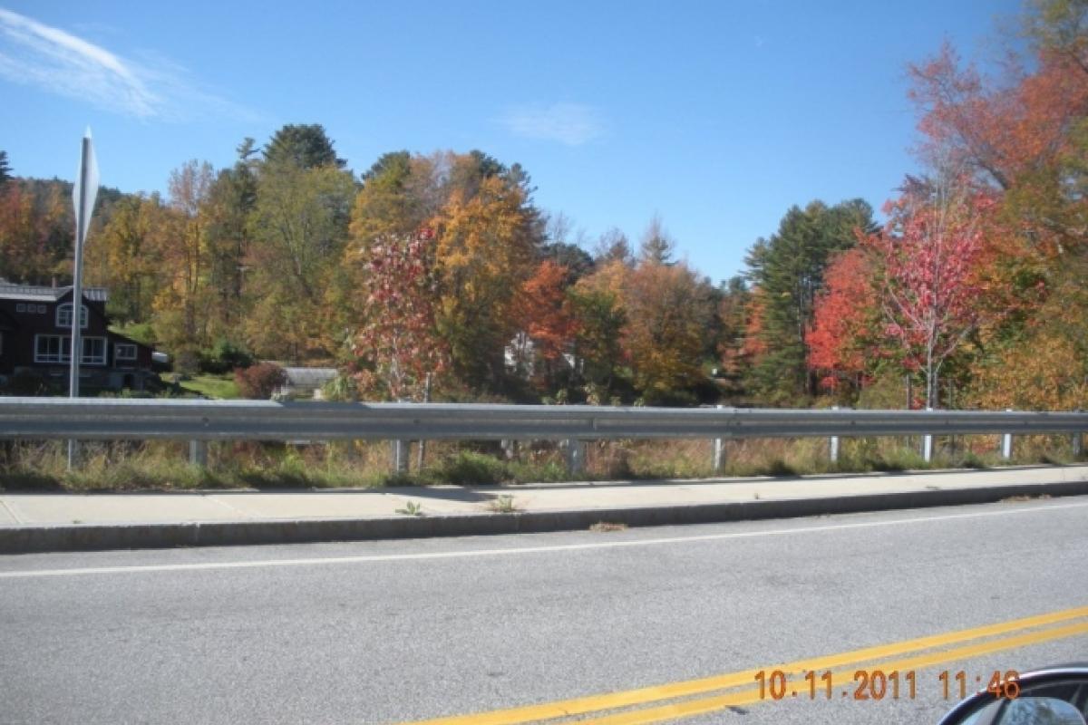 Main road in Autumn