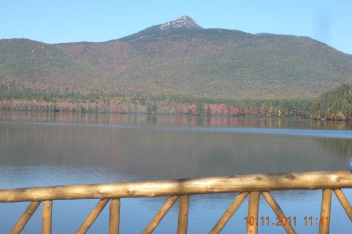Mount Chocorua as seen from the bridge